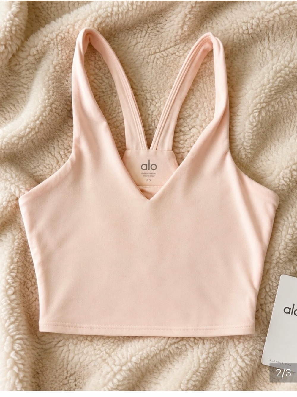 ALO Airbrush Real Bra Tank